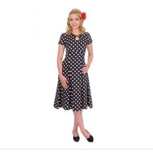 Vintage polka dot dress